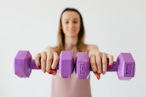 Weight training for women