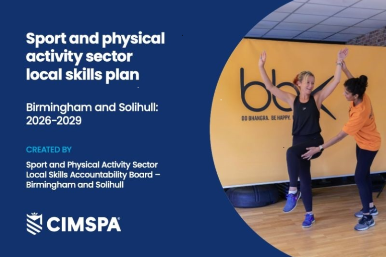 CIMSPA BS Skills Plan Cover